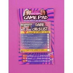 👯‍♀️ BRIDE TRIBE VIBES: 7A - BACHELORETTE DARE GAME PAD  - 61491
