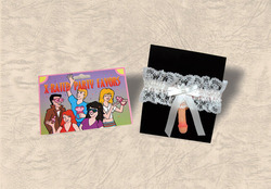 👯‍♀️ BRIDE TRIBE VIBES: 7A - X RATED PARTY GARTER - 99624**