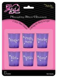 🥂 Sips & Giggles – Drinkware With Attitude: 7A- GIRLS NIGHT OUT SHOT GLASSES - GNO-0031