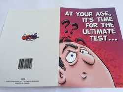 💌 Greeting Cards: 4B - GCARD - AT YOUR AGE, ITS TIME ..... - 1219