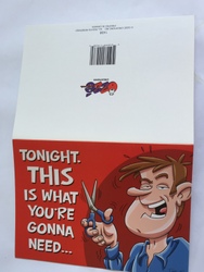 💌 Greeting Cards: 4B - GCARD - TONIGHT IS THIS WHAT ..... - 1438