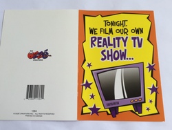 💌 Greeting Cards: 4B - GCARD - TONIGHT WE FILM ... - 1364