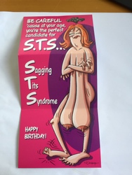 💌 Greeting Cards: 4B - GCARD - BE CAREFUL .. - 1300