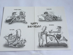 💌 Greeting Cards: 4B - GCARD - I KNOW A FEW GOOD EXERCISES ... - 1257