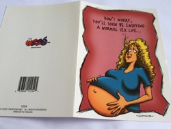 💌 Greeting Cards: 4B - GCARD - DONT WORRY YOU'LL SOON BE....- 1254