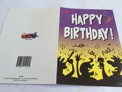 💌 Greeting Cards: 4B - GCARD - HAPPY BIRTHDAY ..... - 1209