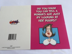 💌 Greeting Cards: 4B - GCARD - DID YOU KNOW...  - 1387