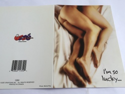 💌 Greeting Cards: 4B - GCARD - I'M SO LUCKY - 1350