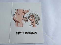 💌 Greeting Cards: 4B - GCARD - WEIRD THINGS START HAPPENING .... - 1305