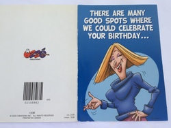 💌 Greeting Cards: 4B - GCARD - THERE ARE MANY GOOD SPOTS... - 1338