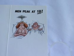 Cards - Greeting: 8B - GCARD - THE GOOD NEWS IS .... 1335