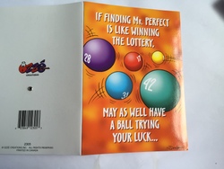 💌 Greeting Cards: 4B - GCARD - IF FINDIING MR PERFECT... - 2305