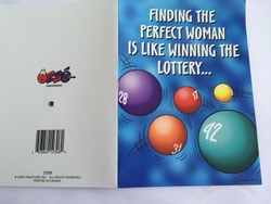 💌 Greeting Cards: 4B - GCARD - FINDING THE PERFECT WOMAN IS LIKE.... 2306