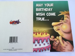 Cards - Greeting: 8B - GCARD - MAY YOUR BIRTHDAY WISH COME TRUE - 1331