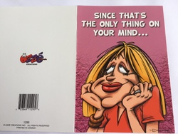 💌 Greeting Cards: 4B - GCARD - SINCE THERE IS ONLY ONE THING... - 1295