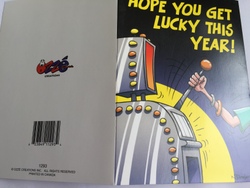 💌 Greeting Cards: 4B - GCARD - HOPE YOU GET LUCKY THIS YEAR! - 1293