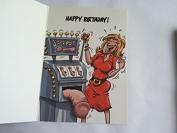 💌 Greeting Cards: 4B - GCARD - HOPE YOU GET LUCKY THIS YEAR! - 1293