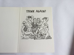 💌 Greeting Cards: 4B - GCARD - IF YOU'RE EXPECTING A BORING.... - 1292