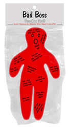 Novelty Dolls And Inflatables: 7A - BAD BOSS VOODOO DOLL - NV071**