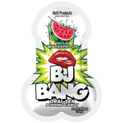 🍬 BITE ME: 2D - BJ BANG - ORAL SEX POPPING CANDY - WILD WATERMELON  - HP-3593**