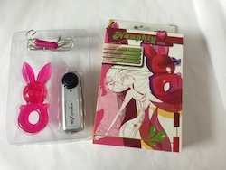 💍 RINGS & THINGS — Keep It Up, Turn It On: 2D - NAUGHTY BUNNY COUPLES RING - H-716**