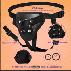 ⛓ FETISH — A Little Pain, A Lot of Pleasure: 4B - STRAP ON HARNESS - FNI044A**
