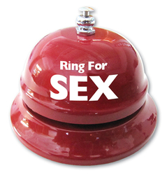 Bells & Horns: 5A - TABLE BELL - RING FOR SEX  - TB-BELL**