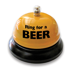 Bells & Horns: 5A - TABLE BELL - RING FOR BEER - TB-BELL**