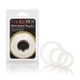 1E - RUBBER 3 RING SET - WHITE - SE-1407-09
