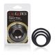 1E - SILICONE SUPPORT RINGS - BLACK - SE-1455