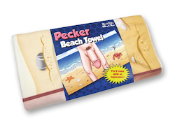 👕 WEAR IT LIKE YOU MEAN IT: 5C - PECKER BEACH TOWEL - BT-02** LAST ONE