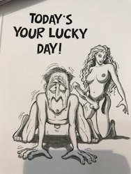 💌 Greeting Cards: 4B - GCARD - HEARD YOU'RE LOOKING FOR NEW ADVENTURES... - 1216