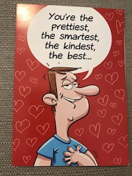 Cards - Greeting: 8B - GCARD - YOUR THE PRETTIEST... - 1394