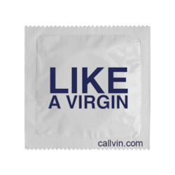 Condoms - Novelty: 8B - LIKE A VIRGIN - CON-1**