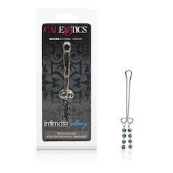 ⛓ FETISH — A Little Pain, A Lot of Pleasure: 4A - INTIMATE PLAY BEADED CLIT JEWELRY - SE-2621-00**