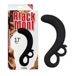 🍑 BOOTY DUTY — Gear for the Rear: 2D - BLACK MONT - TWO FINGER GSPOT PLUG - CN-510702884