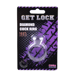 💍 RINGS & THINGS — Keep It Up, Turn It On: 2D - GET LOCK - DIAMOND COCK RING - CN-100310951