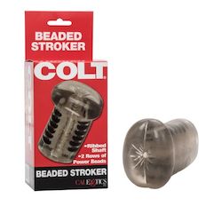 ✊ STROKE ZONE — Just You, Your Hand... and a Whole Lot Better: 2B - COLT BEADED STROKER - SE-6882