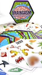 🎲 GAMES NIGHT GETS WEIRD: 6B - BRAINGASM - BRAIN**