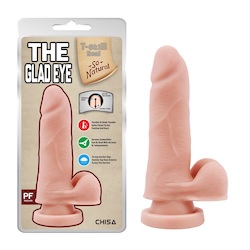 🍆 The Real Deal: 3A - T-SKIN REAL - THE GLAD EYE DONG 6" - CN-711715517