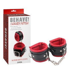 ⛓ FETISH — A Little Pain, A Lot of Pleasure: 4B - BEHAVE - SUPER SOFT ANKLE CUFFS - CN632196375