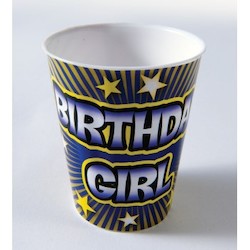 🥂 Sips & Giggles – Drinkware With Attitude: 4B - SHOT GLASS - HAPPY BIRTHDAY GIRL - 745**