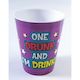 4B - SHOT GLASS - ONE DRUNK AND I'M DRINK - 745**