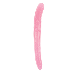 ➿ TWICE AS NICE — Double the Ends, Double the Fun: 3A - HI RUBBER - 17.8" DOUBLE END DILDO - CN-711996876