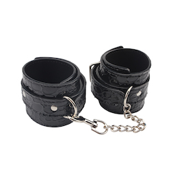 ⛓ FETISH — A Little Pain, A Lot of Pleasure: 4B - BEHAVE - BE GOOD ANKLE CUFFS**