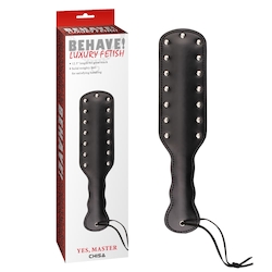 ⛓ FETISH — A Little Pain, A Lot of Pleasure: 4B - BEHAVE - YES MASTER PADDLE - CN-632111342