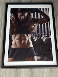 SENSUAL ART: GYM ART 1 - I GOT ABS - GYM** 10153