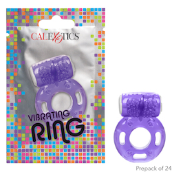 💍 RINGS & THINGS — Keep It Up, Turn It On: 2D - FOIL PACK VIBE RING ASSORTED COLOURS - SE-8000**