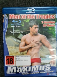 🍆🍆 MALE 4 MALE: BLU RAY - GAY - MEN OF THE TROPICS - 9307BR**