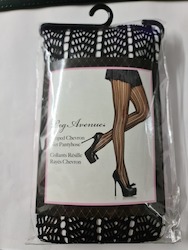 LEGS: 9B - LEG AVENUE - STRIPED CHEVRON - 9961**
